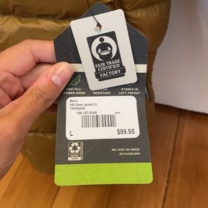 Men’s REI Puffer Jacket NWT